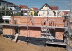 Aufstellung Gerüst